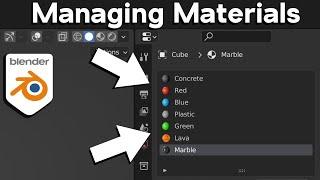 Understanding and Managing Materials in Blender (Tutorial)