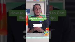 How to create an Add to Cart button in Javascript