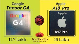 Google Tensor G4 vs Apple A17 Pro | Processor Comparison | Google Pixel 9 Series