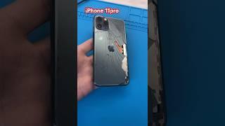 ЗАМЕНА ЗАДНЕГО СТЕКЛА НА iPhone 11pro