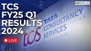 TCS Press Conference LIVE I TCS FY25 Q1 Earnings Report 2024 I TCS Q1 Results Today LIVE