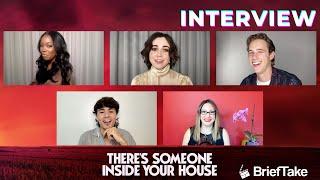 'There's Someone Inside Your House' cast reveal set secrets