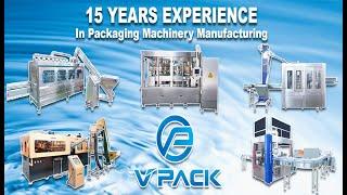 2021 V PACK MACHINERY Company Introduction,Water Filling,Pop-Can Filling,Bottle Blow Molding Machine