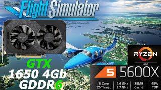 Microsoft Flight Simulator 2020 - GTX 1650 | Ryzen 5600x