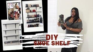 How to build a shoe shelf/DIY/ Taraluvdiva styles