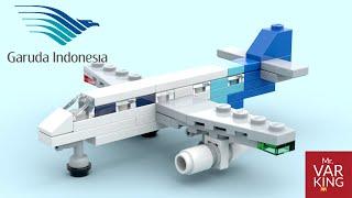 LEGO Tutorial Garuda Indonesia Boeing 737-800