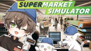 I'M BACK TO RUN THE KONBINI 【  SUPERMARKET SIMULATOR PART 2  】 【NIJISANJI EN | Alban Knox】