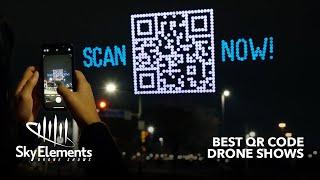 Drone QR Code in the Sky | Sky Elements Drone Shows