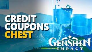 Credit Coupons Chest Genshin Impact