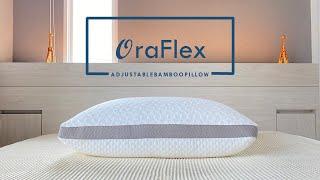 Meet OraFlex: The Pillow Reinvented - Adjustable Bamboo Pillow.