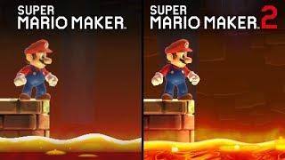 Super Mario Maker 2 vs Super Mario Maker | Direct Comparison