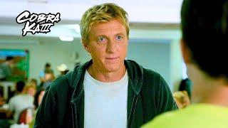 Cobra Kai Season 3: "I'm Not Leaving Until We Talk" Scene