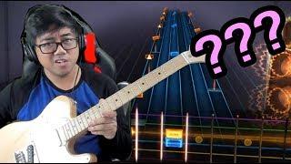 GUITAR HERO PLAYER PLAYS REAL GUITAR???