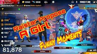 #Raistar || Raistar Propose a Girl || Raistar Funny Moments 