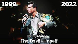 All Of Mr. McMahon WWE PPV Match Card Compilation (1999 - 2022)