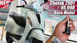 2024 Bajaj Chetak 2901 New Base Model, Whats New? On Road Price, Range, Specs