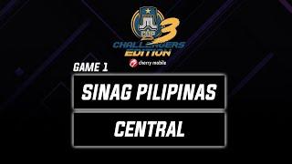 Sinag Pilipinas vs Central Game 1 Just ML Challengers Edition 3 (BO3) | Mobile Legends