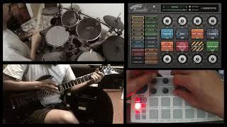 processing guitar with SUGAR BYTES TURNADO and ARTURIA BEATSTEP, what a blast!! - Alfonso Corace