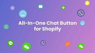 All‑In‑One Chat Button for Shopify - Chaty