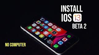 Install iOS 13 Beta 3 Profile l No Computer l Easy Method