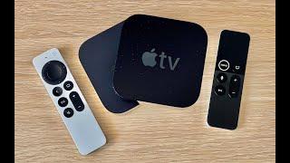 Apple TV 4K Comparison - 2021 Vs 2017 - Siri Remote - HDR - First Detail View