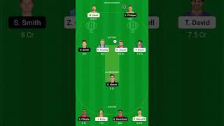 HUR vs SIX || KFC Big Bash League T20 Match || Dream 11 Prediction Team ||