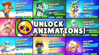 Unlocking ALL the New Brawlers & Skins in the Toy Story Update | Brawl Stars