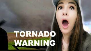 ️SCARY TORNADO WARNING!