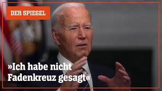 Biden nach Attentat auf Trump in Erklärungsnot | DER SPIEGEL