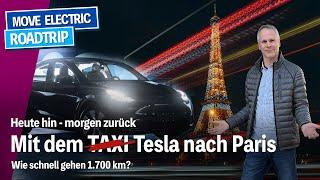 Mit dem Tesla Model Y spontan nach Paris - ein 1.700 km Long Range RoadTrip mit dem E-Auto