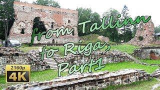 From Tallinn to Riga, Part1 - Estonia 4K Travel Channel