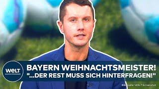 FUßBALL: Bundesliga-Analyse vor der Winterpause! "Der FC Bayern hat abgeliefert!" Zwischenzeugnis!