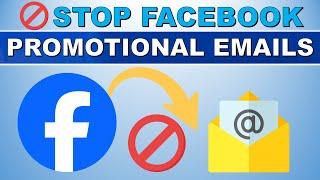 How to Stop Facebook Emails in Google Gmail Account
