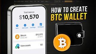 How to Create a BTC Wallet | Secure Bitcoin Wallet Setup in Minutes 