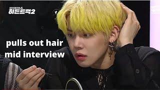 kpop idols at interviews in a nutshell