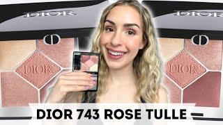 DIOR 5 COULEURS ROSE TULLE EYESHADOW PALETTE  SWATCHES, DEMO, REVIEW, COMPARISONS