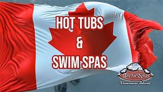 Hot Tubs & Swim Spas Built in Canada