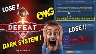 MLBB Dark System ?  Make you Lose and Lose ! Have Solution ?