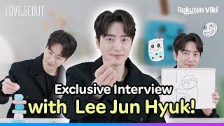 Exclusive Interview with Lee Jun Hyuk of "Love Scout" 🩵 | Watch Now on Viki!