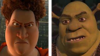 Shrek vs Titan Full Fight (f**king epic)