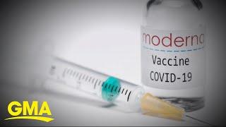 Moderna reports COVID-19 vaccine still 93% effective after 6 months l GMA