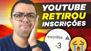 Perdendo Inscritos do Nada no Youtube? Veja Como Resolver esse Problema Agora!