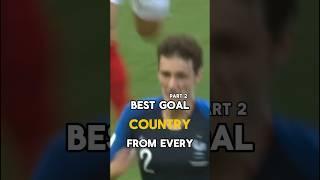 Best Goals Every Country P2 #wc2022 #shorts #viral #trending #short #trend #football #edit #soccer