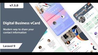 How to Install vcard saas script | digital business card builder saas | laravel #vcard saas (2023)