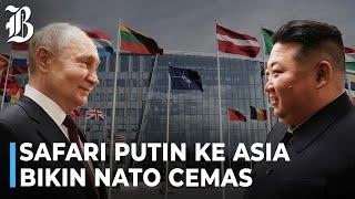 NATO Waswas Putin Bakal Dukung Program Nuklir Korea Utara