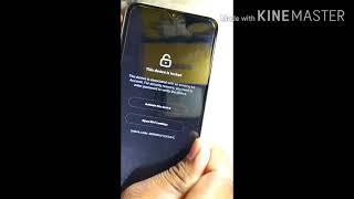 Redmi 8a this device is locked  solutions kaise kare