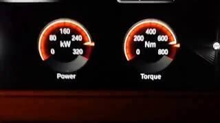 2014 BMW X5 M50D Tri-Turbo Diesel Power Torque Monitor