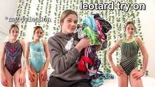 my leotard collection | leotard try on