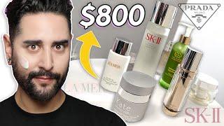 My Month Long Experiment With Luxury Skincare - $800 Skincare Routine  James Welsh
