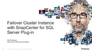 Building SQL Server Failover Cluster Instance with SnapCenter for SQL Server Plug-in